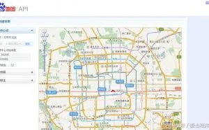 在网页里面嵌入百度地图