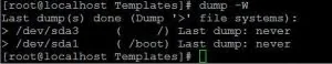 Linux系统备份—dump
