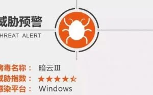 警惕｜危害再升级，“暗云Ⅲ”木马已可发动DDoS攻击！
