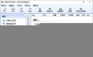 十分钟就好 分区大小任意调