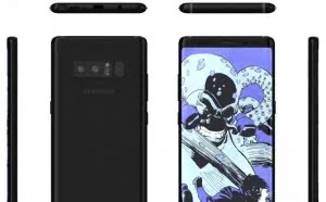 三星Galaxy Note 8第三方厂商渲染图曝光