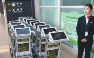 “候机宝”遍布全国机场这款智能手推车“无锡造”