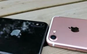 [图]iPhone 8原型真机和iPhone 7上手对比