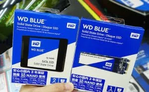 西数64层堆叠Blue SSD开卖 价格高于建议零售价