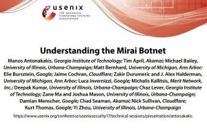 Usenix新报告：愤怒的玩家或参与了去年10月的DDoS攻击