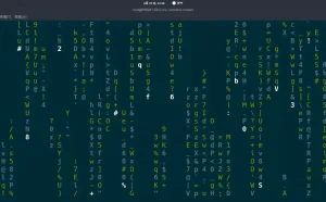 在Linux系统中实现黑客帝国的效果