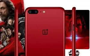 一加5T“星战红特别版”曝光