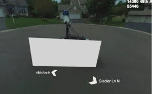 当Google街景车遇到必应车街景车