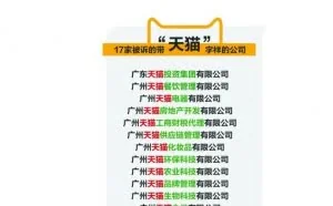 男子在广州抢注17家