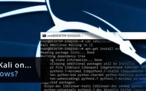 安全渗透测试工具Kali Linux可以直接安装在Windows 10上啦