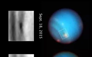 两年前出现在海王星上的一个神秘黑点正在消失