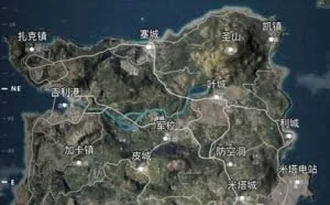《绝地求生》国服汉化版地图曝光