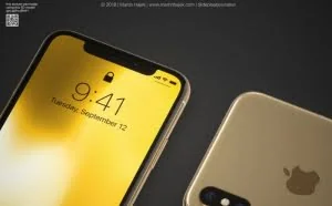 2018 款金色 iPhone X、X Plus 概念渲染欣赏