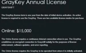 印第安纳警方借助GrayKey来解锁iPhone
