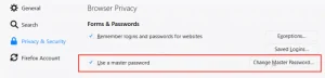 研究人员发现 Firefox 的主密码系统不安全
