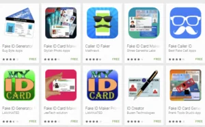 [图]娱乐目的生成假的身份证？今后Play商城将封杀此类APP