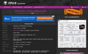 Ryzen 2处理器液氮超频超过5.8GHz