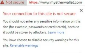 最受欢迎的以太坊钱包 Myetherwallet 遭 DNS 劫持