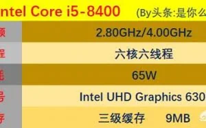 8代I5-8400的处理器性能到底有多厉害，为何如此推崇？