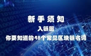 新手须知：入链圈 你要知道的48个常见区块链名词