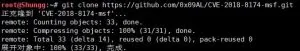 “双杀”0day漏洞(CVE-2018-8174)漏洞复现