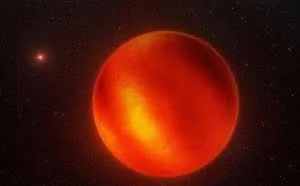 最大恒星与最重恒星，前者能装后者15万个，后者比前者重十倍