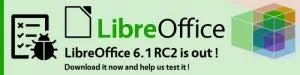 [下载]LibreOffice 6.1 RC2发布