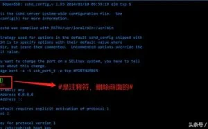 Linux之ssh服务默认端口修改