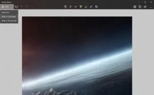 微软为Windows 10的新截图工具Snip&Sketch添加新功能