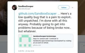 研究人员再次披露Windows 0-day漏洞