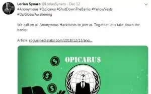 银行注意了！疑似黑客在twitter煽动DDos攻击全球银行