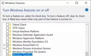 运用 Windows Sandbox 打造容器轻量级桌面环境