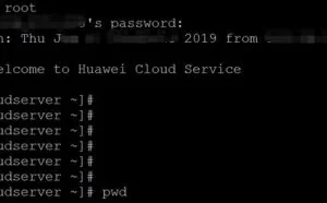 购买华为云服务器CentOS，搭建网站WEB环境
