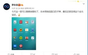罗永浩承诺兑现：聊天宝可以随意更换图标了