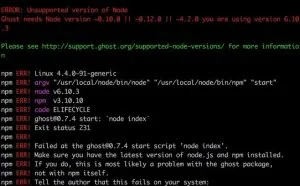教你快速搭建博客系统 Ghost：Linux 任务驱动