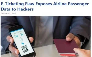媒体曝光：多家航空公司票务存漏洞，黑客可打登机牌改乘客信息