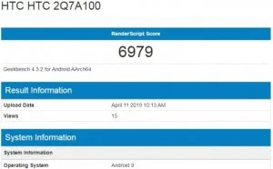 HTC中端新机曝光：高通骁龙710处理器+6GB内存