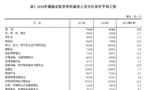 2018年平均工资出炉，IT业