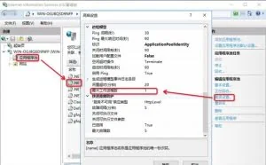 如何配置iis服务器可以达到最高访问量？