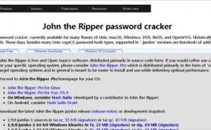 黑客十大工具之John the Ripper