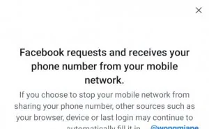 反向工程应用披露FB会自动从运营商那里获取用户手机号码