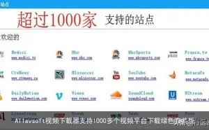这个视频下载器支持1000多个视频平台