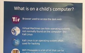 WMROCU警示海报：使用Kali Linux等软件的孩子可能成下一代黑客