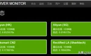 一款Web界面的服务器网络监控工具：PHP Server Monitor