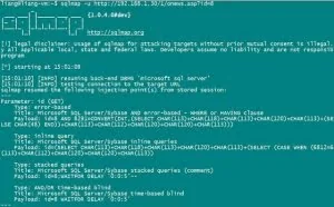 实战黑客sqlmap渗透攻击mssql数据库最新教程