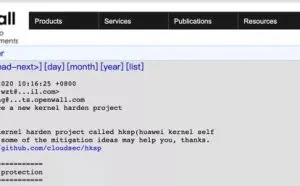 华为安全专家为Linux内核提交补丁被发现漏洞：华为称与公司无关