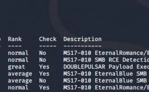 Metasploit -- MS17-010(永恒之蓝)漏洞利用