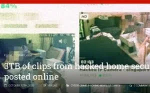 隐私漏洞爆发：3TB家庭摄像机视频，被黑客在线发布！