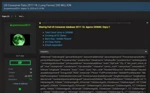 重磅！美国1.86亿选民数据在暗网被黑客出售，FBI介入调查