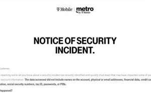 美国第三大电信运营商T-Mobile遭黑客入侵，非法访问约20万用户通话记录